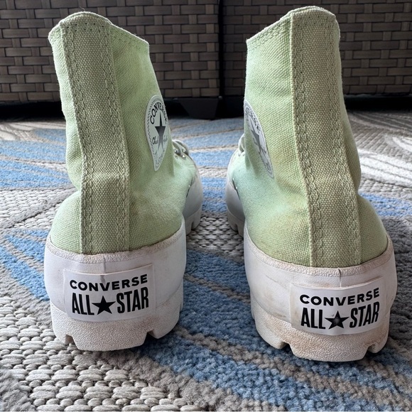 Converse Women’s Chuck Taylor All Star‎ Hi Lugged Sneaker Neo Mint Size 6 - Picture 6 of 8
